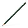 Lápis de grafite Faber-Castell Castell 9000 2B - Mina resistente à quebra - Ecológico