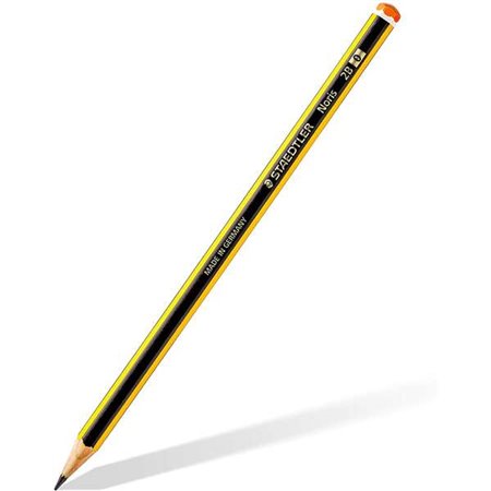 Lápis de grafite Staedtler Noris 120-0 - Mina 2B - Resistente à quebra