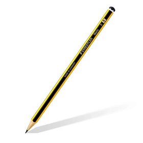 Lápis de grafite hexagonal Staedtler Noris 120-1 - Mina B - Resistente à quebra - Madeira proveniente de florestas sustentáveis
