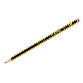 Lápis de grafite hexagonal Staedtler Noris 120-2 HB - Mina ultrarresistente de 2 mm - Madeira proveniente de florestas sustentáv