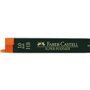 Faber-Castell 9069 Pacote com 12 Minas Superpolímeras para Lapiseiras 1.0 HB - Resistentes e com Escrita Suave