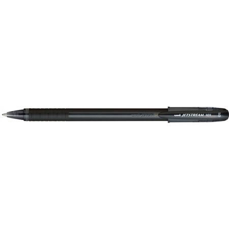 Caneta Esferográfica Uni-ball JetStream SX-101-10 - Ponta Esferográfica de 1mm - Tinta de Secagem Instantânea - Ideal para Canho