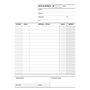 Bloco de Recibos Apli 1/4 Duplicado Natural - Papel Autocopiativo - Numeração Sequencial - 50 Conjuntos por Bloco