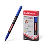 Marcador permanente Erichkrause P-100 - Ponta fina - Espessura da linha de 0,5 a 1,2 mm - Resistente à água e aos raios UV - Azu