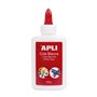 Cola branca líquida Apli 100g - Aplicador com ponta - Sem solventes e atóxica - Adequada para uso escolar