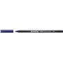 Marcador Edding 1300 - Ponta Redonda - Espessura da Linha de 2 mm - Tinta à Base de Água - Azul