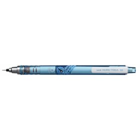 Lapiseira Uni-ball Kuru Toga M5-450T - Grafite de 0,5 mm - Sistema de grafite rotativo - Borracha com botão - Azul