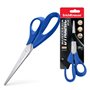 Tesoura Erichkrause Dynamic com lâminas de aço inoxidável de 18 cm - Afiação dupla avançada - Resistente à corrosão - Cabos ergo