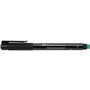 Marcador permanente Faber-Castell Multimark - Espessura da linha: 0,6 mm - Borracha integrada - Resistente à luz e à água - Pret