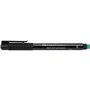 Marcador permanente Faber-Castell Multimark - Espessura da linha de 1 mm - Borracha integrada - Resistente à luz e à água - Pret