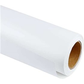 Rolo de papel kraft Fabrisa Laid 70g 1x25m - Cor branca