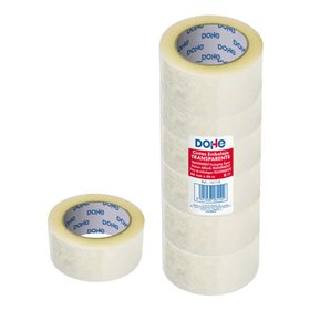 Pacote com 6 vedações de polipropileno Dohe - Medidas: 48 mm x 66 mm - Transparentes
