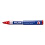 Marcador permanente Milan com ponta chanfrada - Ponta 1 - 4 mm - Tinta à base de álcool - Vermelho