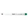 Marcadores para quadro branco Milan com ponta redonda - Ponta de 3,7 mm - Tinta à base de álcool - Apagável a seco - Verde