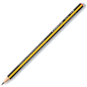 Lápis de grafite triangular Staedtler Noris 183 - Mina HB ultrarresistente de 2 mm - Madeira proveniente de florestas sustentáve