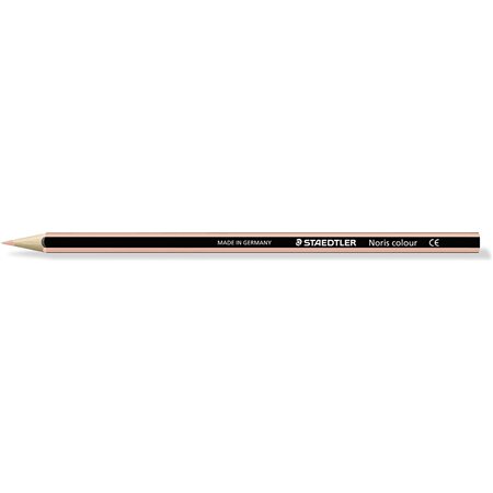 Lápis de cor hexagonal Staedtler Noris Colour 185 - Resistente à quebra - Material Wopex - Bege