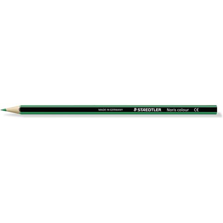 Lápis de cor hexagonal Staedtler Noris Colour 185 - Resistente à quebra - Material Wopex - Verde