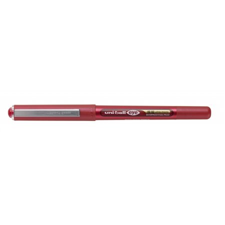 Caneta de tinta líquida Uni-ball UB-150-38 Eye Ultra Micro - Ponta esferográfica de 0,38 mm - Tinta à prova d'água e resistente 