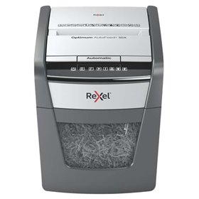 Destruidora de Papel Automática Rexel Optimum AutoFeed 50X com Corte de Partículas P-4 - Alimentação Automática para 50 Folhas e