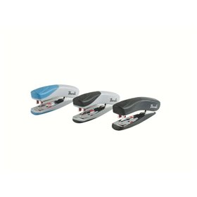 Grampeador Rexel Bambi Mini de Metal + Caixa com 1.500 Grampos nº 25 - Grampeia até 12 folhas - Acabamento suave ao toque - 3 co