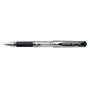 Caneta Rollerball Uni-ball Signo Broad UM-153 com Tinta Gel - Ponta Esferográfica de 1mm - Empunhadura Emborrachada - Preta