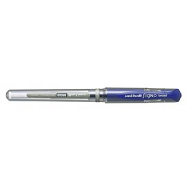 Caneta Rollerball Uni-ball Signo Broad UM-153 com Tinta Gel - Ponta Esferográfica de 1mm - Estilo Caneta-tinteiro - Empunhadura 