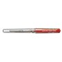 Caneta Rollerball Uni-ball Signo Broad UM-153 com Tinta Gel - Ponta Esferográfica de 1mm - Empunhadura Emborrachada - Vermelha