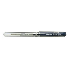Caneta Rollerball Uni-ball Signo Broad UM-153 com Tinta Gel - Ponta Esferográfica de 1mm - Estilo Caneta-tinteiro - Empunhadura 