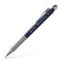 Lapiseira Faber-Castell Apollo - Grafite 0,5 mm - Empunhadura ergonômica - Borracha integrada - Corpo azul escuro