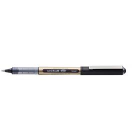 Caneta de tinta líquida Uni-ball UB-150-10 Eye Broad - Ponta esferográfica de 1 mm - Tinta resistente à água e à luz - Sistema d