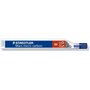 Tubo com 12 minas de grafite Staedtler Mars Micro Carbon 250 - Dureza B - Espessura da linha 0,5 mm - Alta resistência