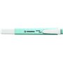 Marcador fluorescente Stabilo Swing Cool Pastel - Corpo plano - Ponta chanfrada - Espessura da linha entre 1 e 4 mm - Tinta à ba