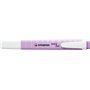 Marcador fluorescente Stabilo Swing Cool Pastel - Corpo plano - Ponta chanfrada - Espessura da linha entre 1 e 4 mm - Tinta à ba