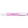Marcador fluorescente Stabilo Swing Cool Pastel - Corpo plano - Ponta chanfrada - Espessura da linha entre 1 e 4 mm - Tinta à ba