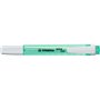 Marcador fluorescente Stabilo Swing Cool - Corpo plano - Ponta chanfrada - Espessura da linha entre 1 e 4 mm - Tinta à base de á