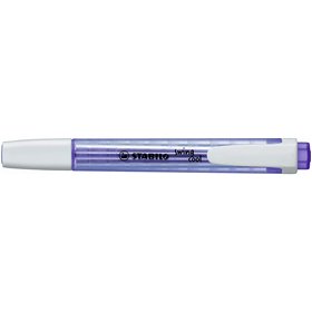 Marcador fluorescente Stabilo Swing Cool - Corpo plano - Ponta chanfrada - Espessura da linha entre 1 e 4 mm - Tinta à base de á