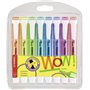 Stabilo Swing Cool - Pacote com 8 Marcadores Fluorescentes - Corpo Plano - Ponta Chanfrada - Espessura da Linha entre 1 e 4 mm -