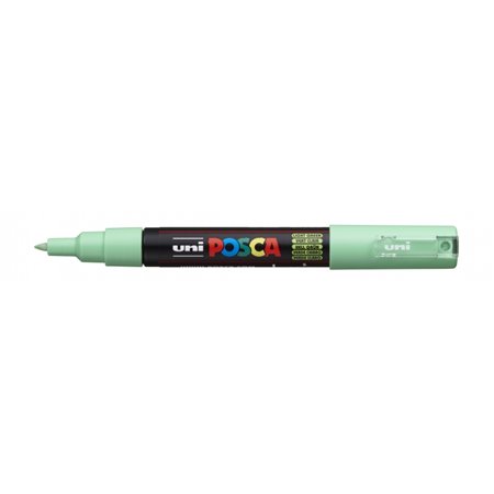 Marcador de tinta Posca PC-1M - Ponta cônica de poliéster de 0,7 mm - Tinta à base de água - Não permanente - Resistente à luz -