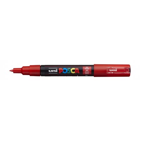 Marcador de tinta Posca PC-1M - Ponta cônica de 0,7 mm - Tinta à base de água - Não permanente - Resistente à luz - Inodoro - Id