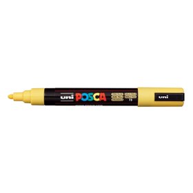 Marcador de tinta Posca PC-5M - Ponta de poliéster de 1,8 a 2,5 mm - Tinta à base de água - Resistente à luz - Não permanente - 