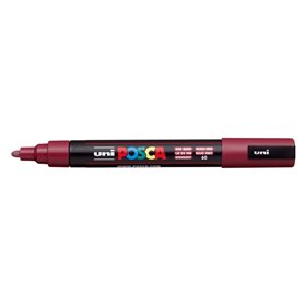 Marcador de tinta Posca PC-5M - Ponta de poliéster de 1,8 a 2,5 mm - Tinta à base de água - Resistente à luz - Não permanente - 