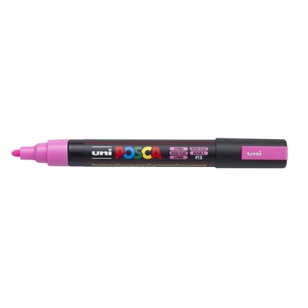 Marcador de tinta Posca PC-5M - Ponta redonda de 1,8 a 2,5 mm - À base de água - Resistente à luz - Rosa