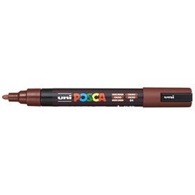 Marcador de tinta Posca PC-5M - Ponta redonda de 1,8 a 2,5 mm - À base de água - Não permanente - Resistente à luz - Inodoro - C