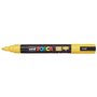 Marcador de tinta Posca PC-5M - Ponta de poliéster de 1,8 a 2,5 mm - Tinta à base de água - Resistente à luz - Cor ocre