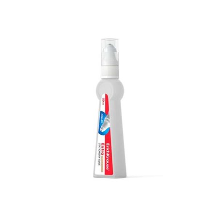 Cola para rolo Erichkrause - 50 ml - Alta capacidade adesiva - Aplicador de rolo - Transparente