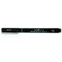 Marcador calibrado Uni-ball PIN01-200(S) - Ponta de poliacetal de 0,1 mm - Tinta pigmentada resistente à água e à luz - Preto