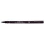 Marcador calibrado Uni-ball PIN05-200(S) - Ponta de poliacetal de 0,5 mm - Tinta pigmentada resistente à água e à luz - Preto