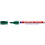 Marcador permanente Edding 3000 - Ponta redonda de 1,5 mm - Espessura da linha entre 1,5 e 3 mm - Recarregável - Secagem rápida 