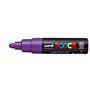 Marcador de tinta Posca PC-7M - Ponta redonda de 4,5 a 5,5 mm - Tinta à base de água - Resistente à luz - Não permanente - Viole
