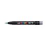 Marcador de tinta Posca PCF-350 - Ponta de pincel acrílica - Tinta pigmentada à base de água - Resistente à luz - Não permanente